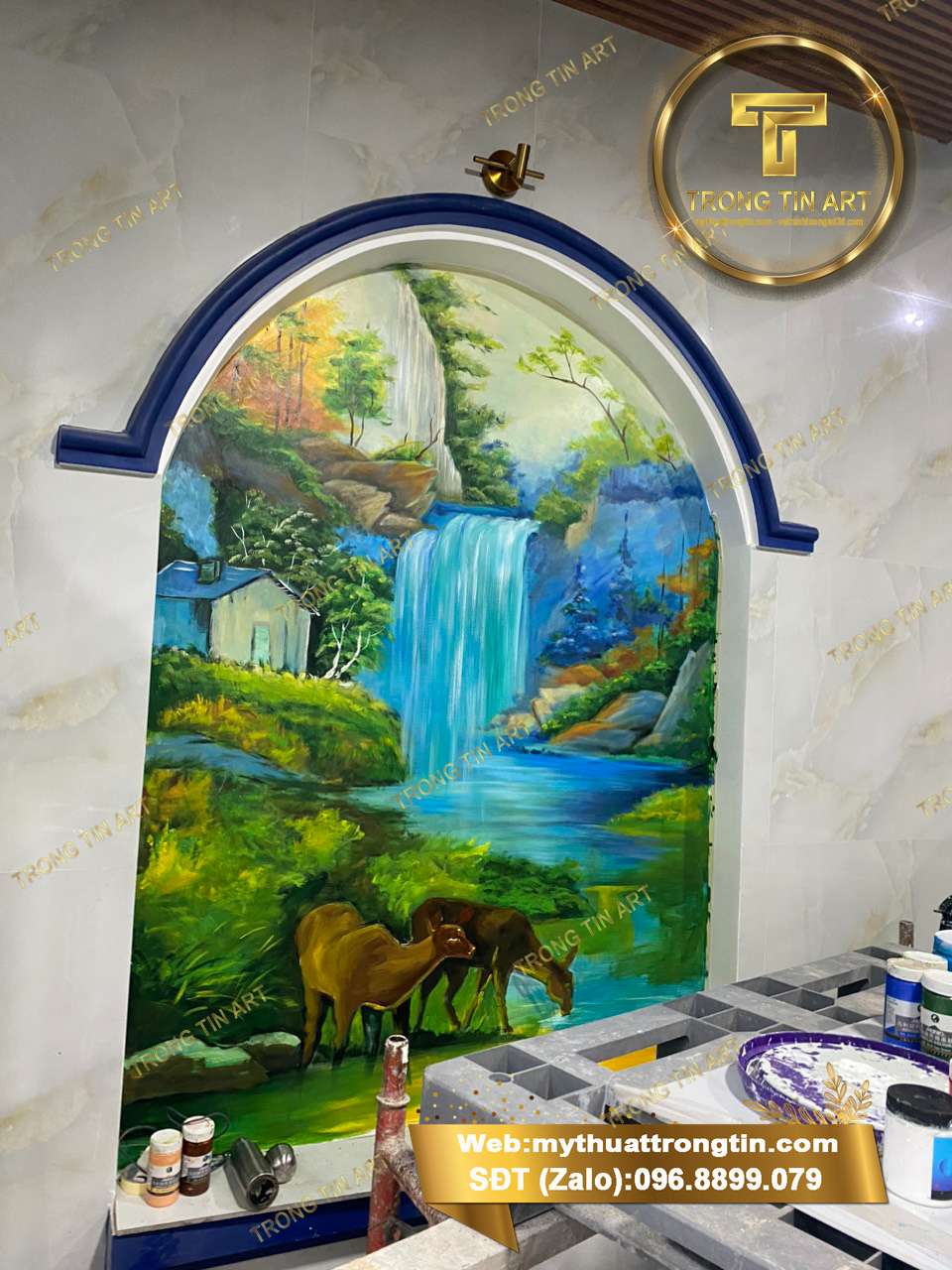 vẽ tranh tường nhà ở,vẽ tranh tường phong cảnh,tranh phong cảnh thiên nhiên,tranh phong cảnh làng quê,tranh phong cảnh,tranh phòng khách