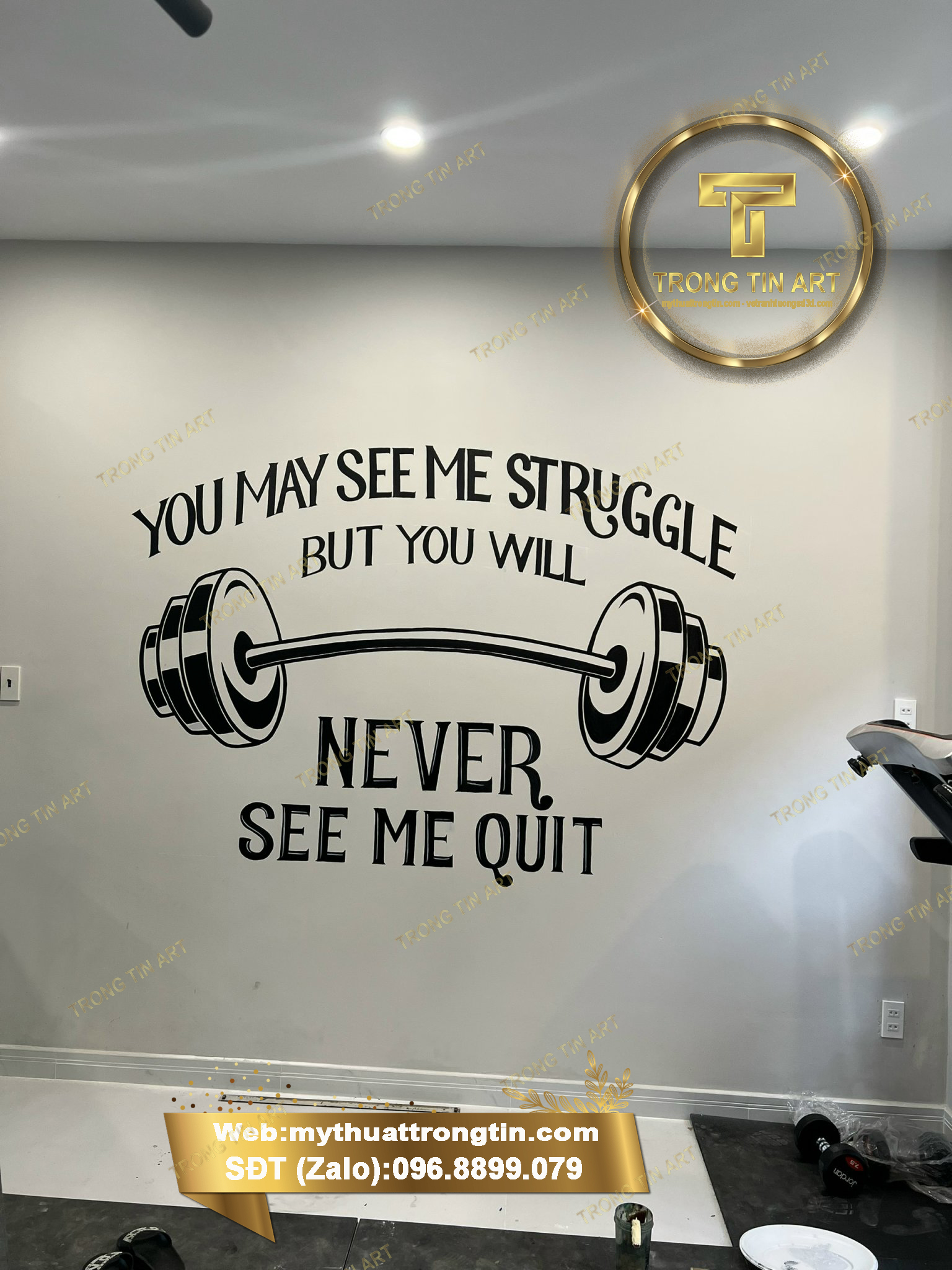 tranh tường phòng tập gym,vẽ tranh tường phòng tập gym,tranh tường phòng boxing,tranh phòng gym đẹp,tranh vẽ phòng gym