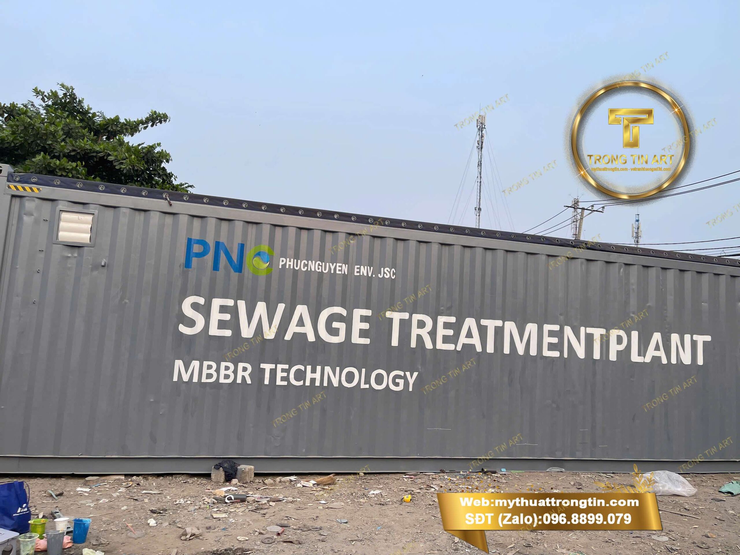 vẽ logo lên container,vẽ chữ trên container,vẽ tranh trên container,vẽ container quảng cáo,dịch vụ vẽ container,thi công vẽ logo container