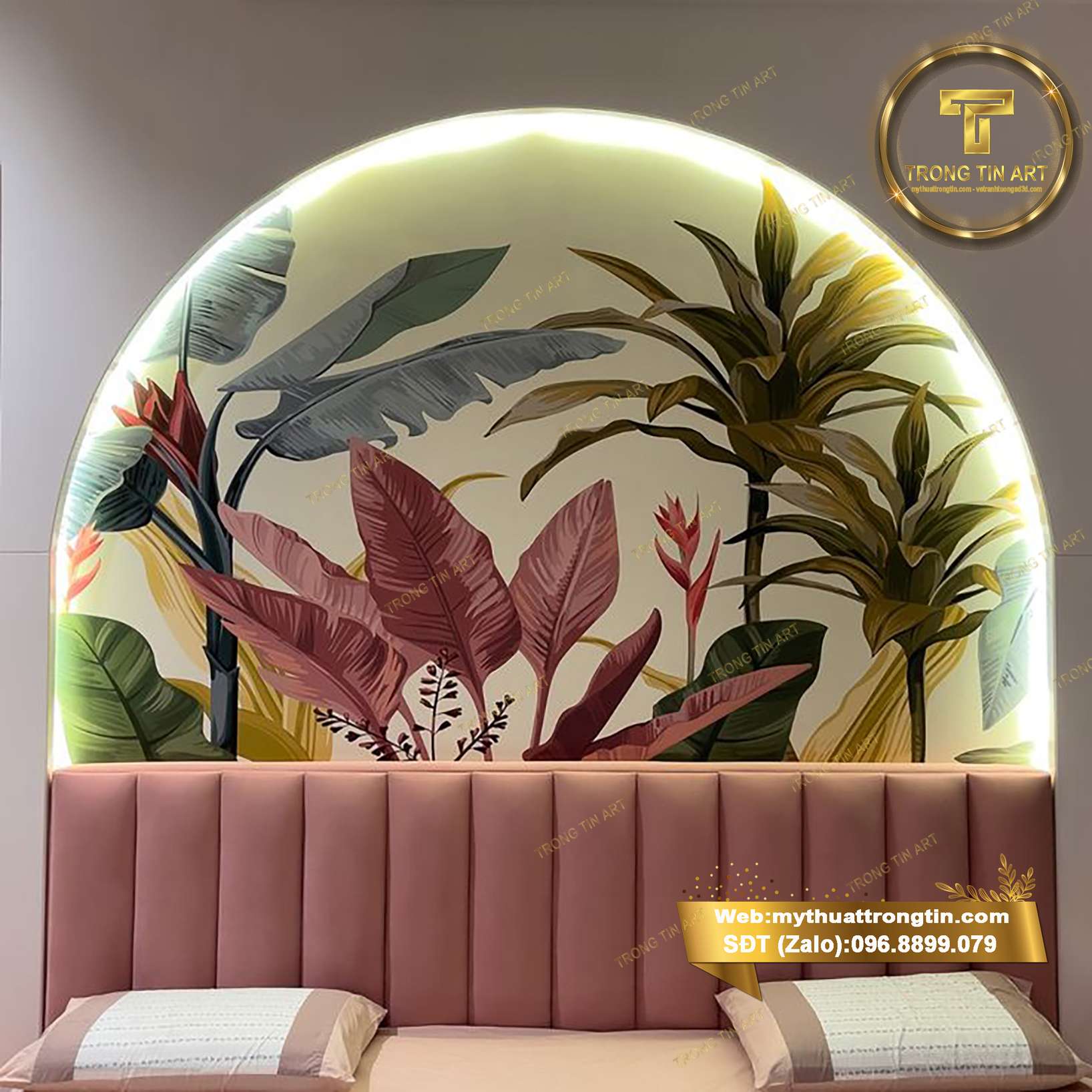 mẫu tranh vẽ tường spa đẹp, vẽ tranh tường spa, mẫu tranh spa, tranh tường hoa sen spa, tranh tường spa nhẹ nhàng, tranh spa thư giãn