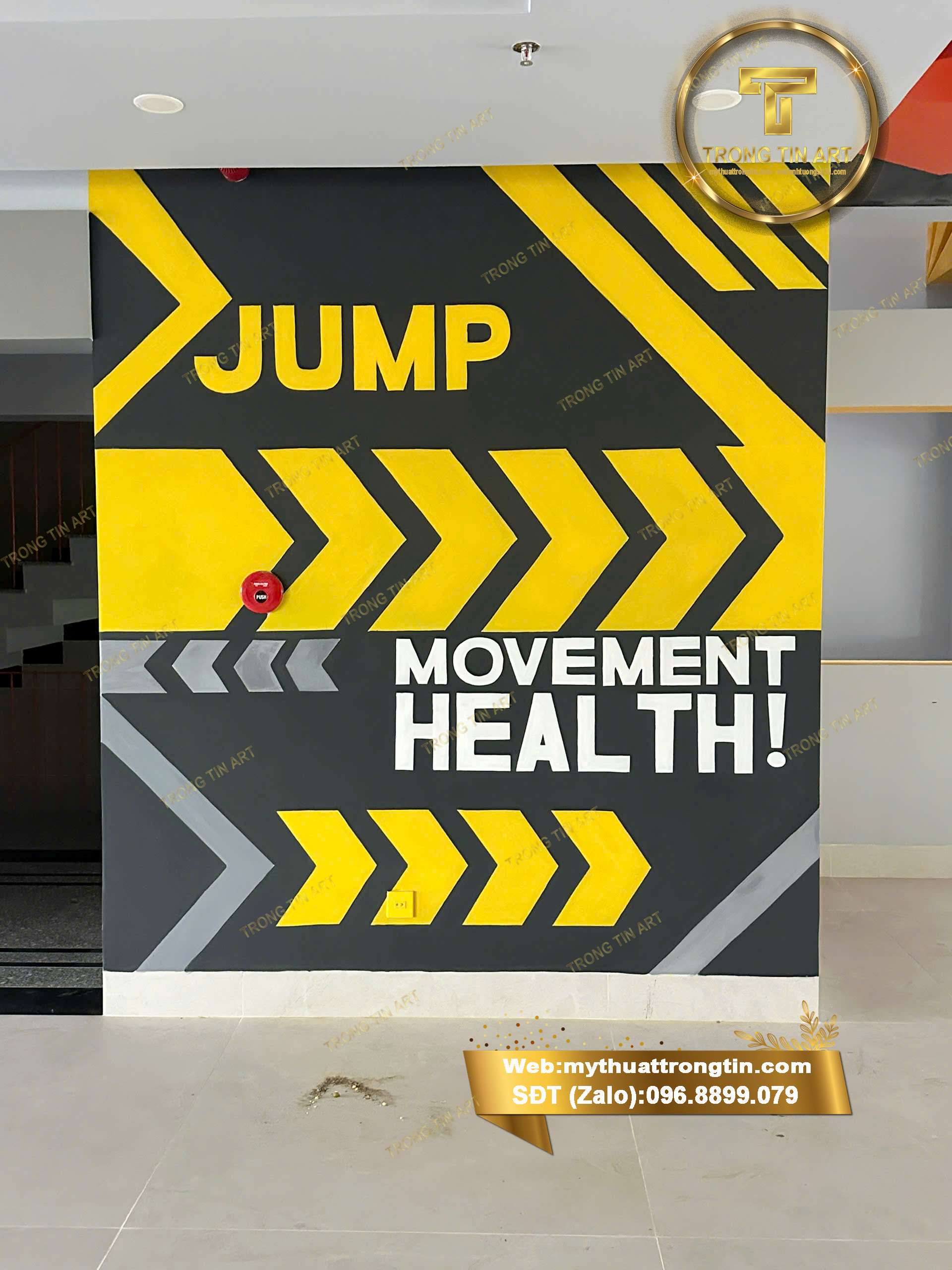 vẽ tranh tường phòng tập gym,vẽ tranh tường phòng gym, vẽ tranh tường phòng tập boxing, vẽ tranh phòng yoga đẹp, vẽ tranh tường Đà Lạt