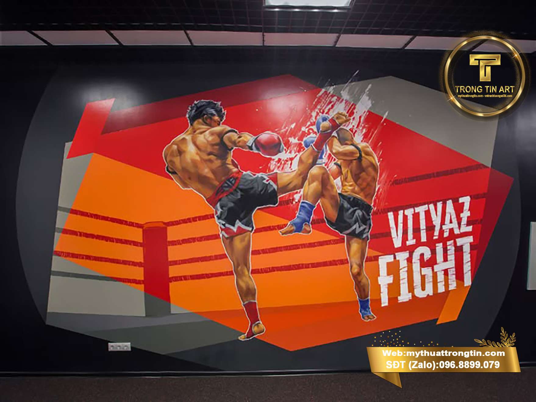 tranh tường phòng gym 3d, vẽ tranh tường phòng gym, tranh tường 3d thể hình, tranh tường 3d phòng tập gym, tranh tường gym đẹp,tranh gym 2d