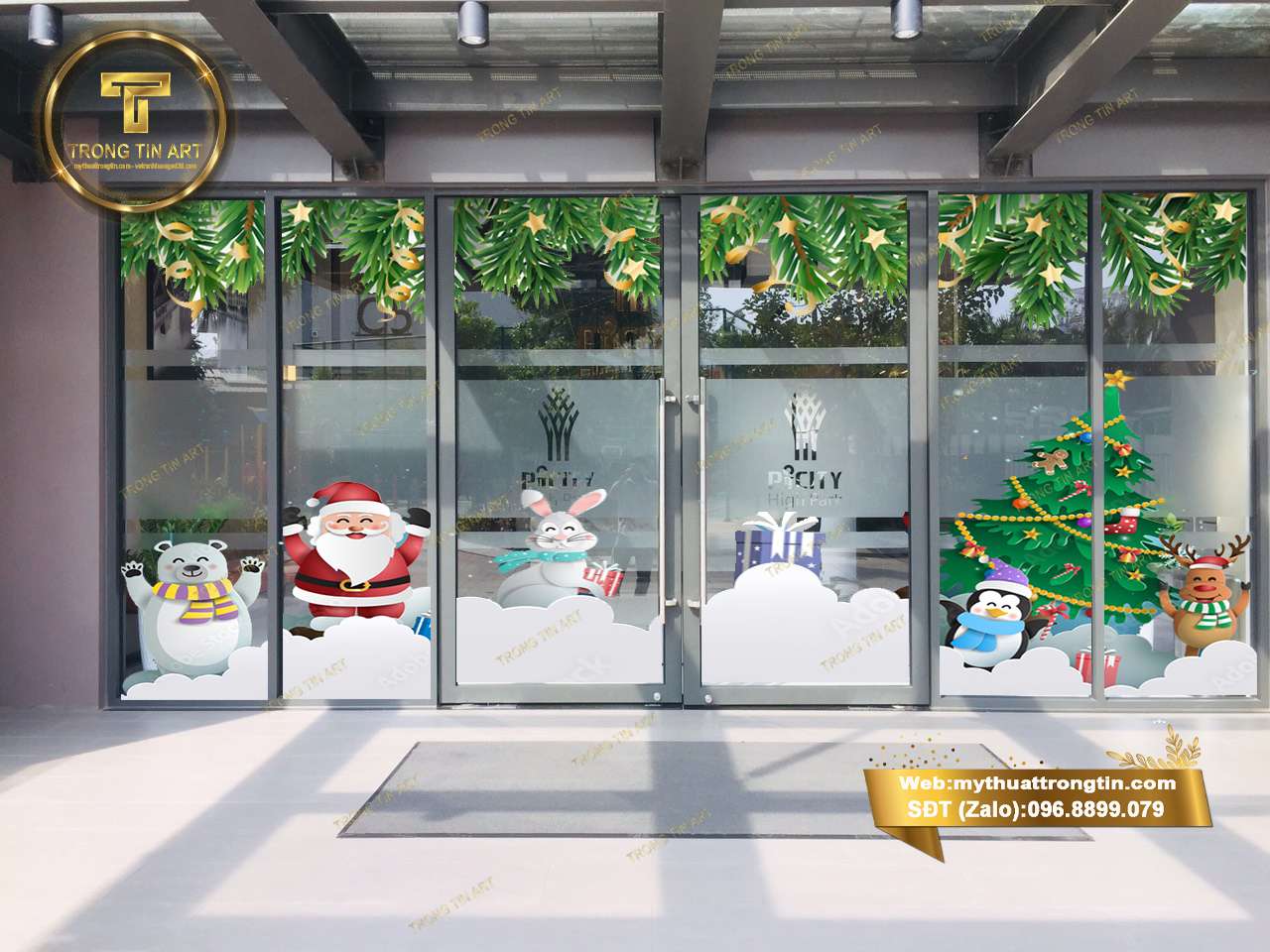 vẽ tranh kính Giáng Sinh , tranh kính Noel , vẽ tranh Noel trên kính , trang trí kính Giáng Sinh , vẽ tranh kính noel,vẽ tranh noel